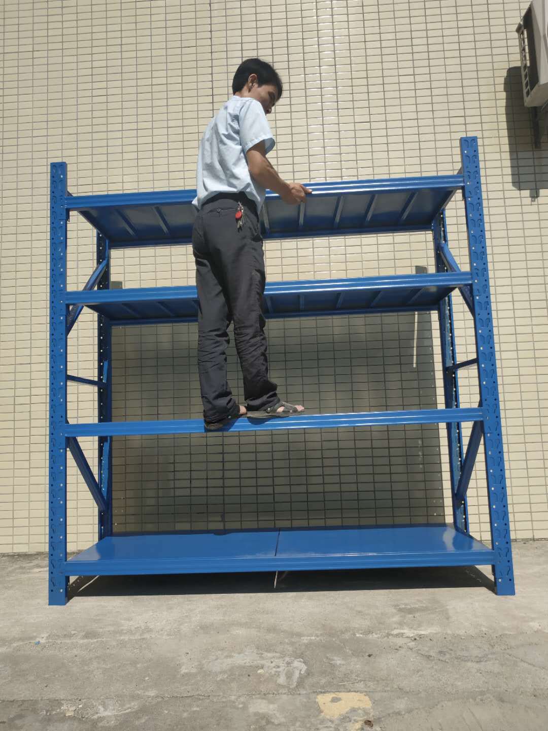 佛山南海货架顺德仓库货架禅城铁货架物料货架三水高明2米长货架