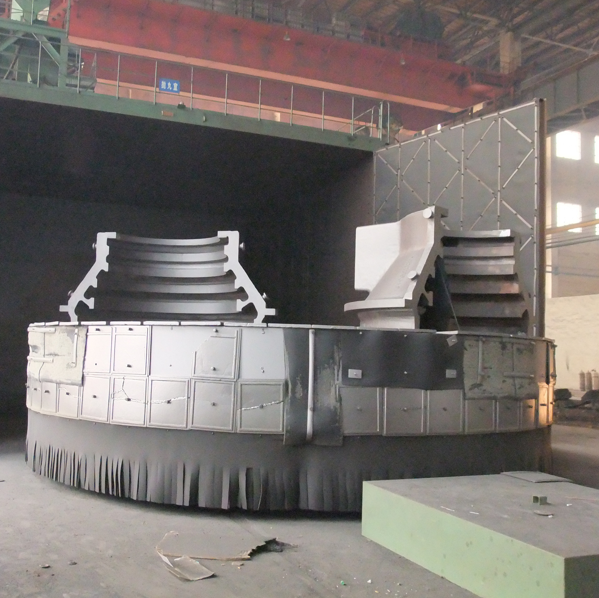 铸钢件汽轮机缸体 河南优质铸造厂前进重工 火力水轮机壳体铸件