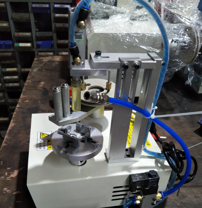 变压器外围胶带包胶机tm-1000s高低频变压器磁芯线包半自动包胶机