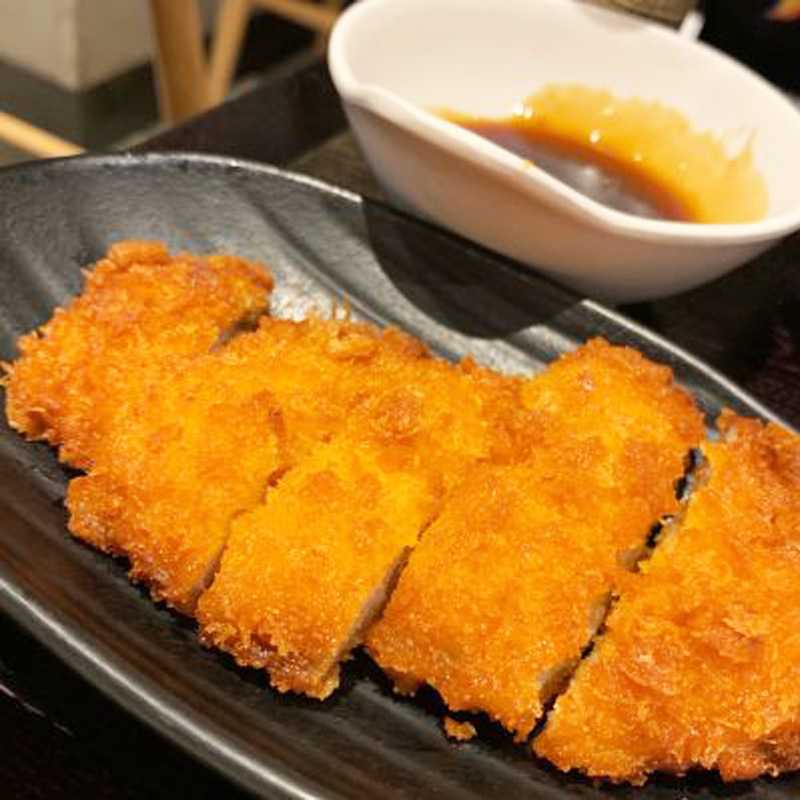 日料食材日式炸猪排吉列猪扒冷冻半成品油炸食品裹面包糠100g一块