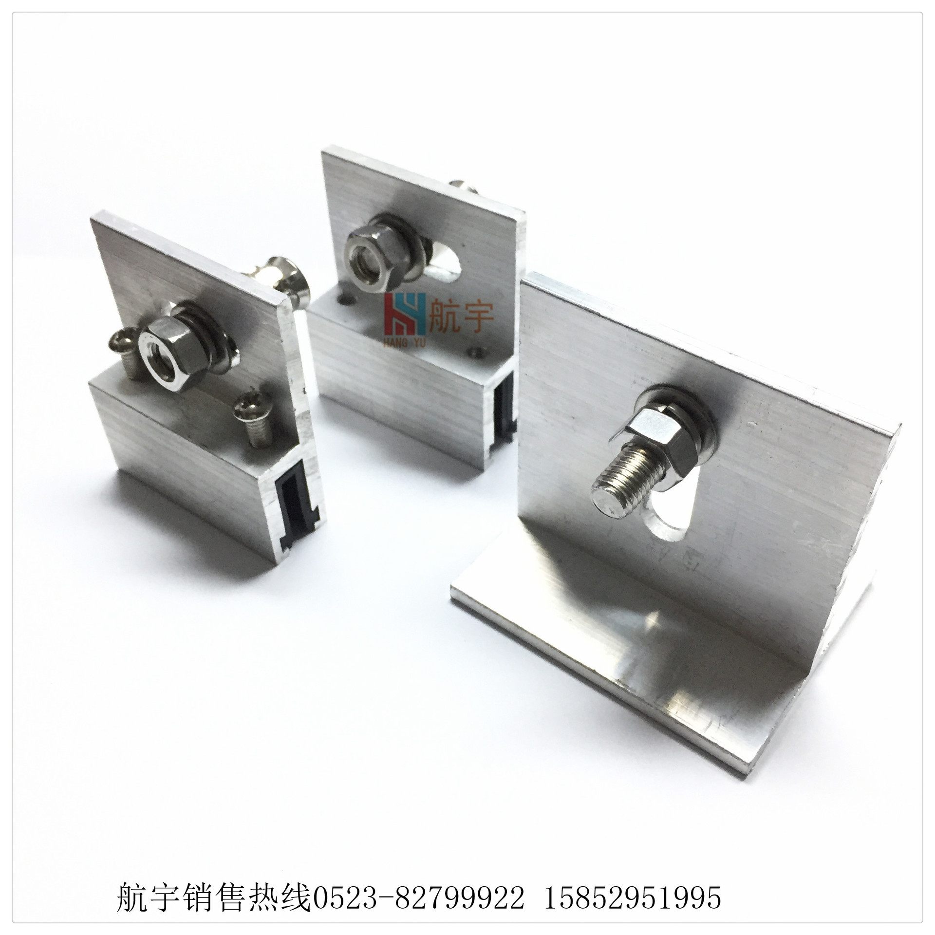 出口石材幕墙蜂窝板铝合金挂件 陶土板挂件 预埋螺母挂件