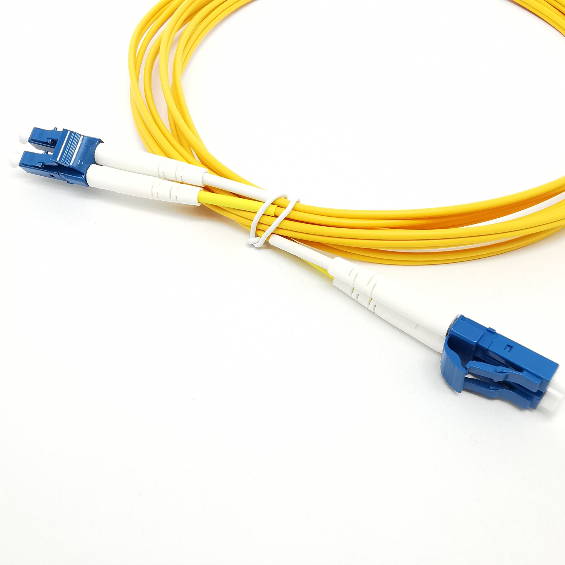 厂家直销 lc-lc 多模双芯 om1 3.0 3米 电信级 光纤跳线 可定制