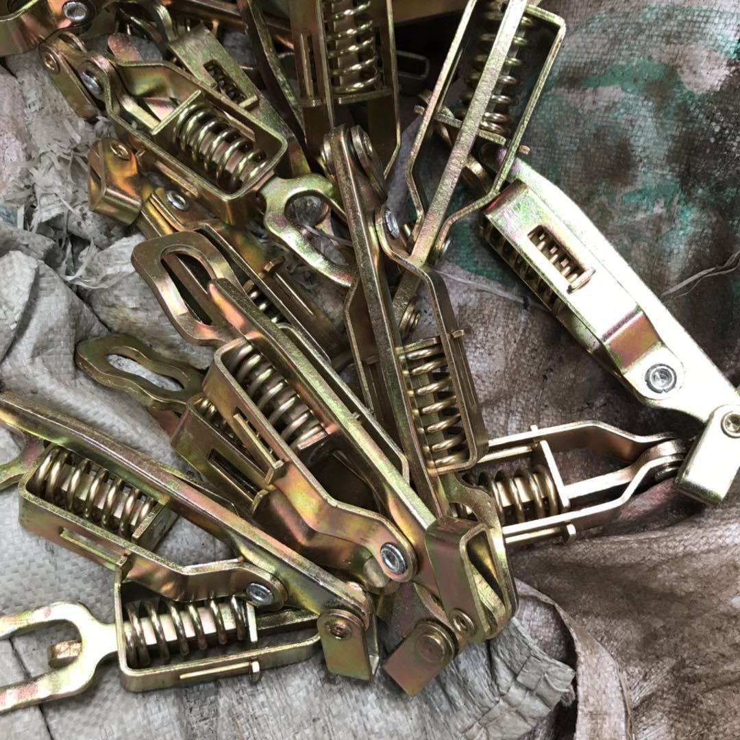 皮卡货车车厢锁扣 电动三轮弹簧手扣 箱货门把手挂钩 栏板锁扣勾