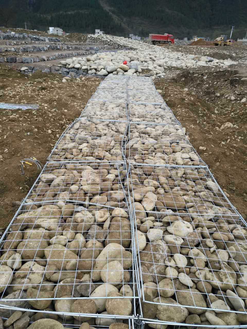 电焊石笼网景观石笼网钢筋石笼网焊接石笼网厂景观墙石笼电焊网