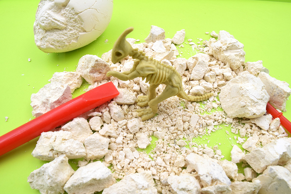 恐龙蛋考古挖掘益智科教创意玩具儿童diy考古恐龙化石 幼儿小礼品