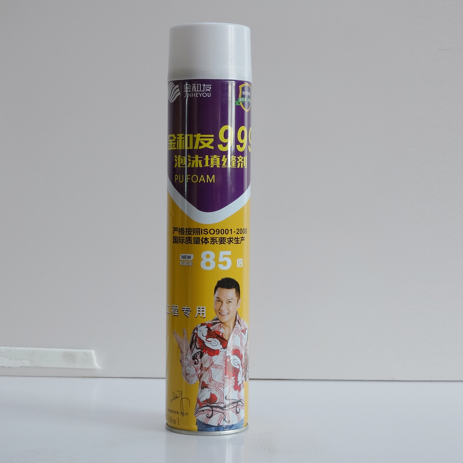 批发金和友666发泡胶900g发泡剂聚氨酯泡沫填缝门窗泡沫胶填充