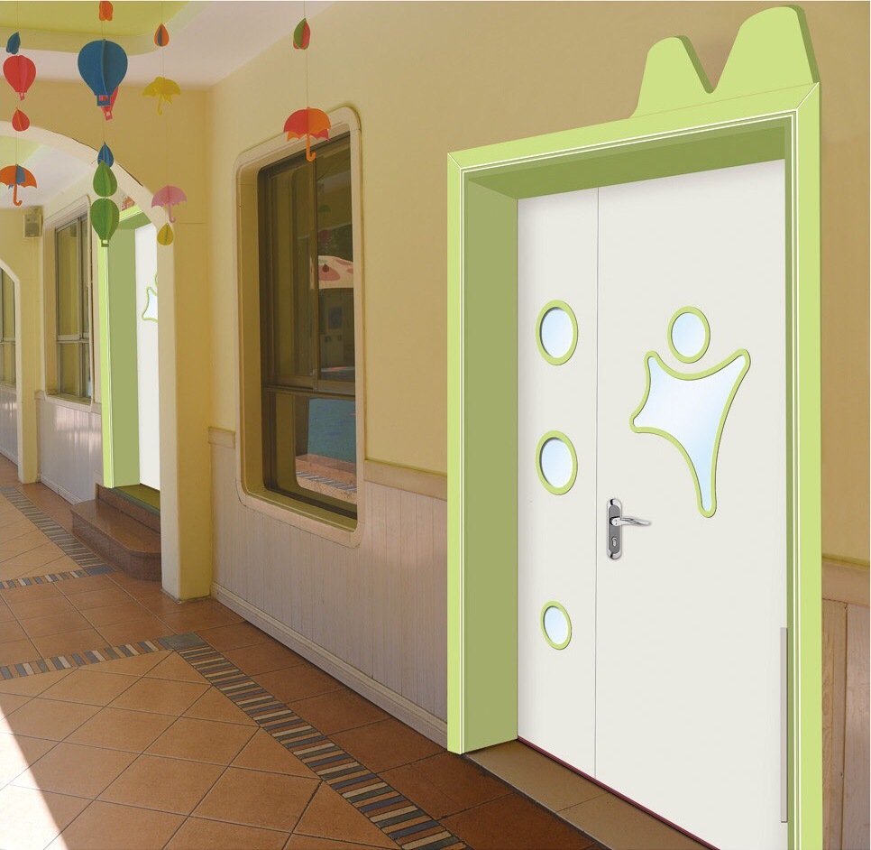 医院门室内房间门环保生态木门幼儿园教室门培训机构卡通门免漆门