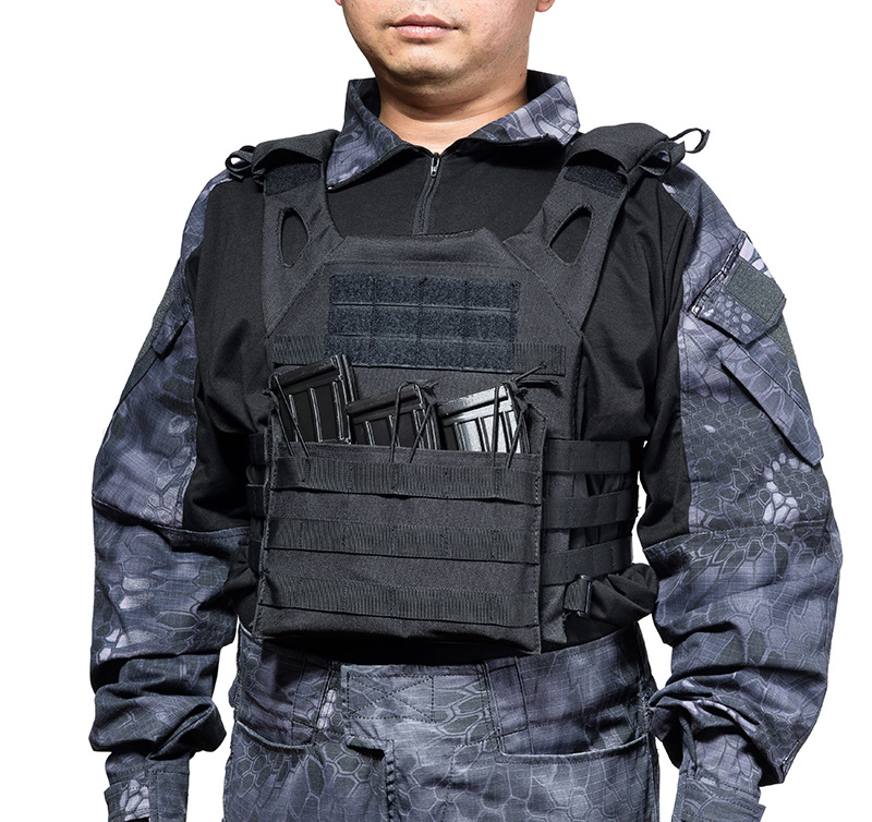 轻量化jpc战术背心两栖军迷迷彩多功能野战作战背心户外作战马甲