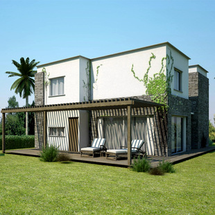 别墅轻钢钢结构