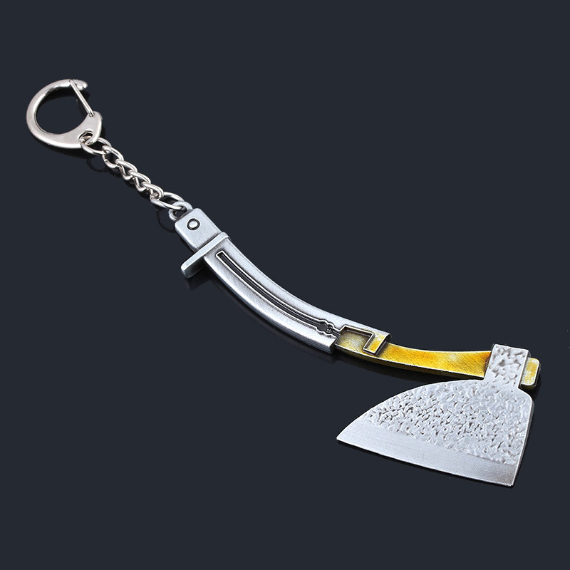 游戏周边 只狼:影逝二度 只狼忍斧斧头钥匙扣 合金武器模型挂件