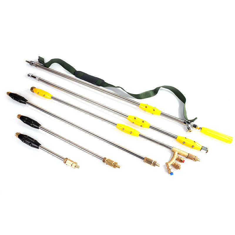 供应远程喷枪园林高压枪打药枪长枪高压喷雾器可调节高压喷枪