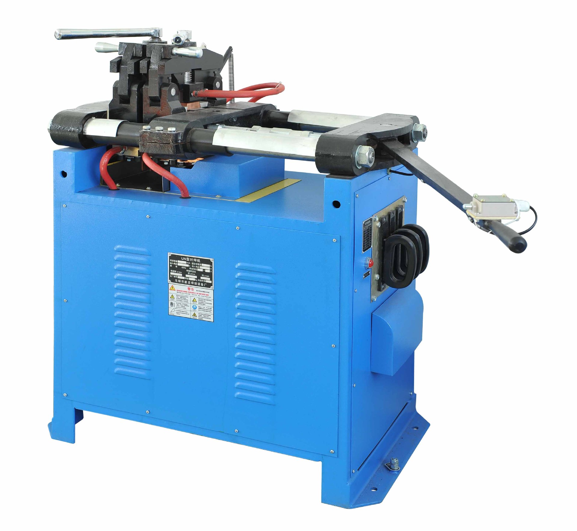 un数控中大功率重型手扳式钢筋合金电线缆对焊碰焊机