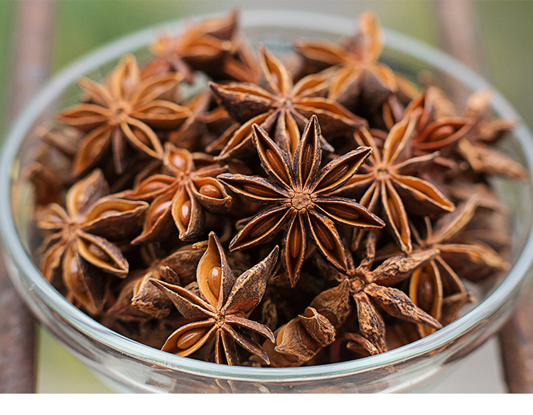 供应广西八角大料红茴香料调料500g火锅底卤料桂皮散装量