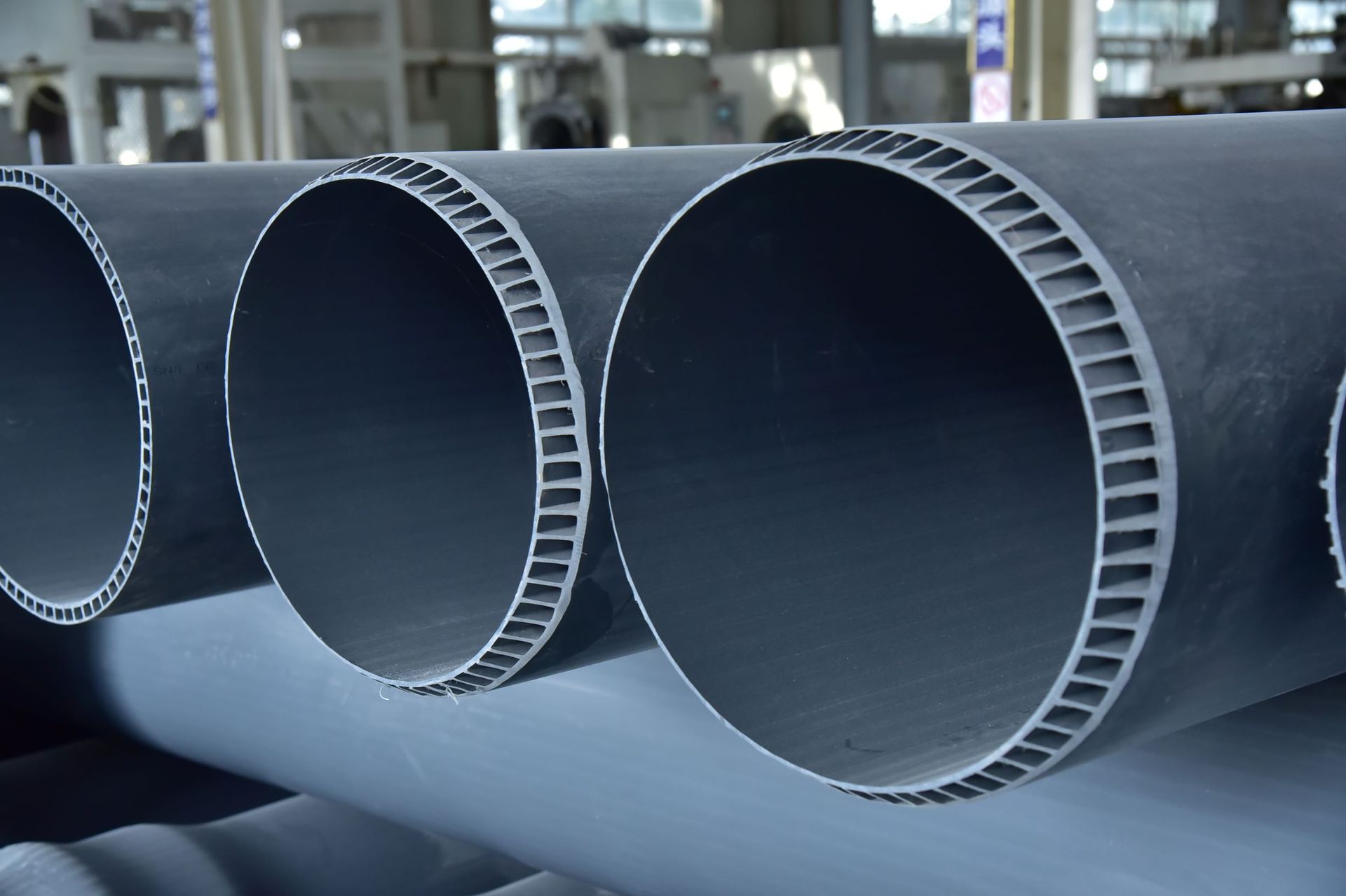 pvc双层轴向中空壁管 甘肃排水管外径630 陕西pvc中空壁排污管道