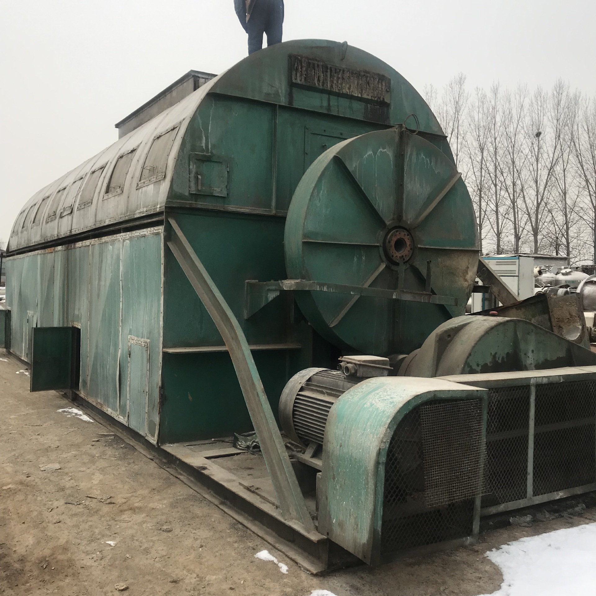 二手管束式干燥机 二手纤维管束烘干机 二手600平方淀粉干燥机