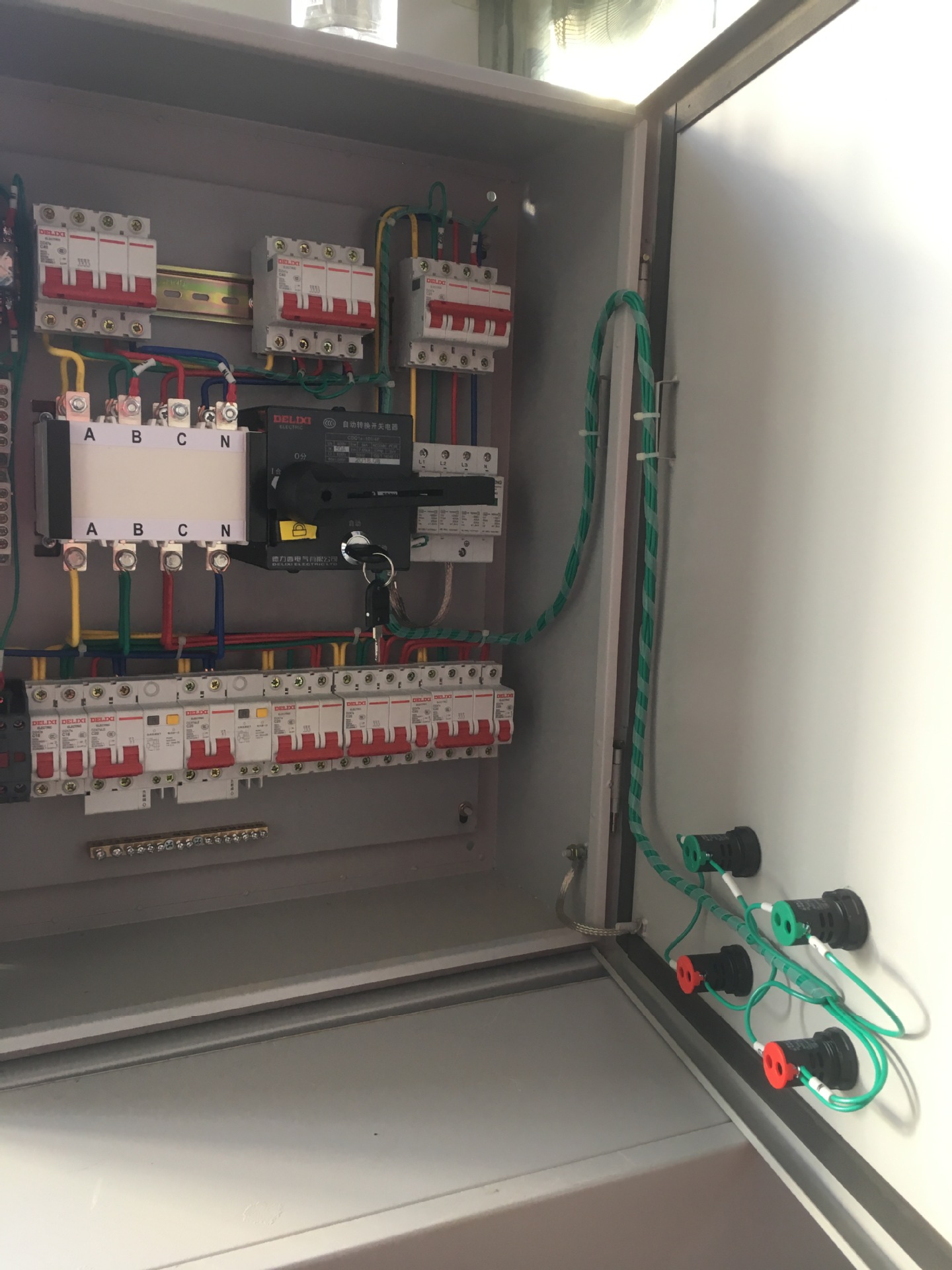 供应定制德力西双电源配电箱正泰双电源配电箱厂家