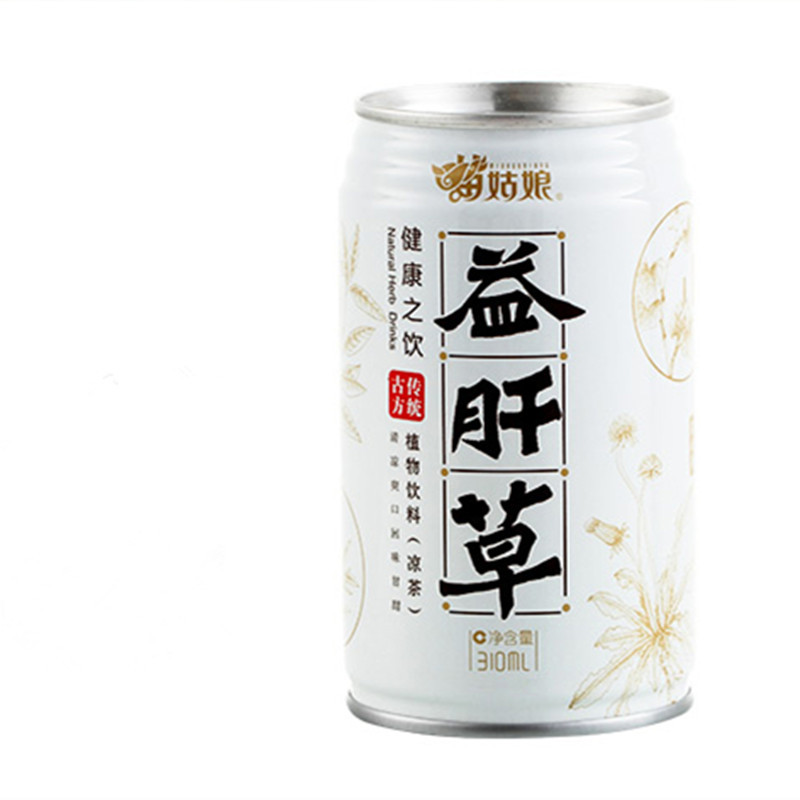 苗姑娘益肝草植物饮料310ml*24白罐草本凉茶 不加糖 贵州特产