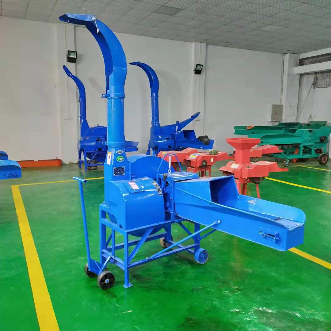 干湿两用铡草机 柴油电动两用铡草机 全自动输送带款式铡草机