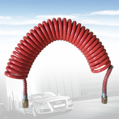 挂车弹簧气管 气动制动螺旋挂车用软管 半挂车货车高压管 可定制