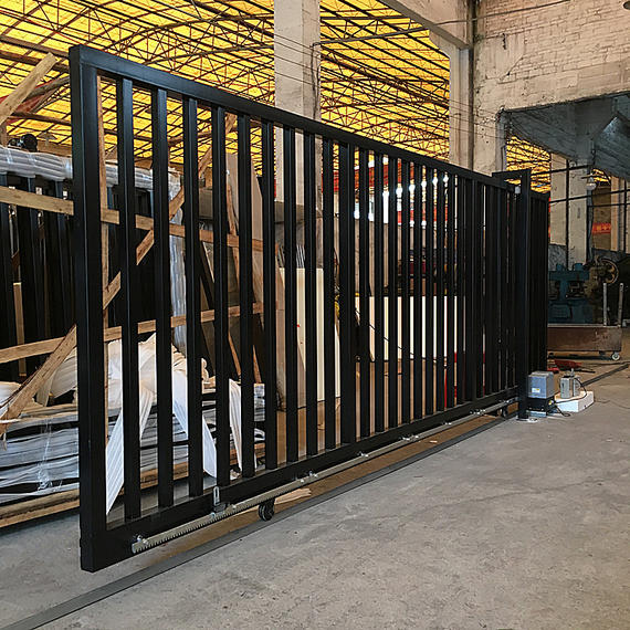 外贸不锈钢门 电动大门围墙电动移门 电动铁门 平移门