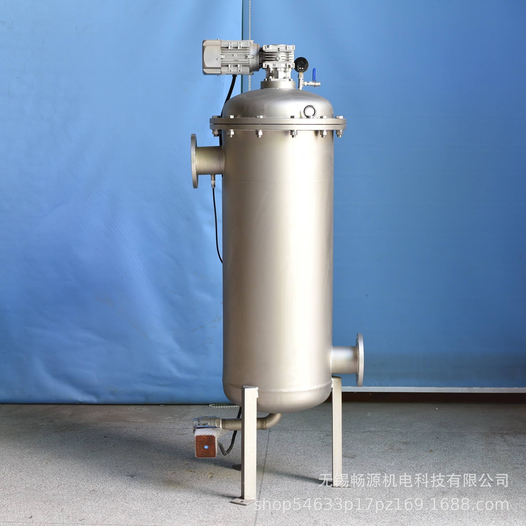 全自动自清洗过滤器电刷式自清洗过滤器全自动反冲洗过滤器