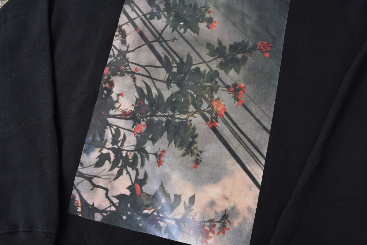 fear of god essentials sweatshirt花卉印花fog圆领卫衣