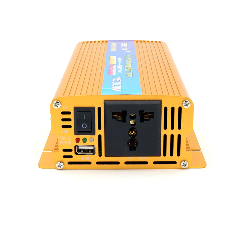 电动车电瓶逆变器60v转220v 厂家批发1500w逆变器48v 可oem定制