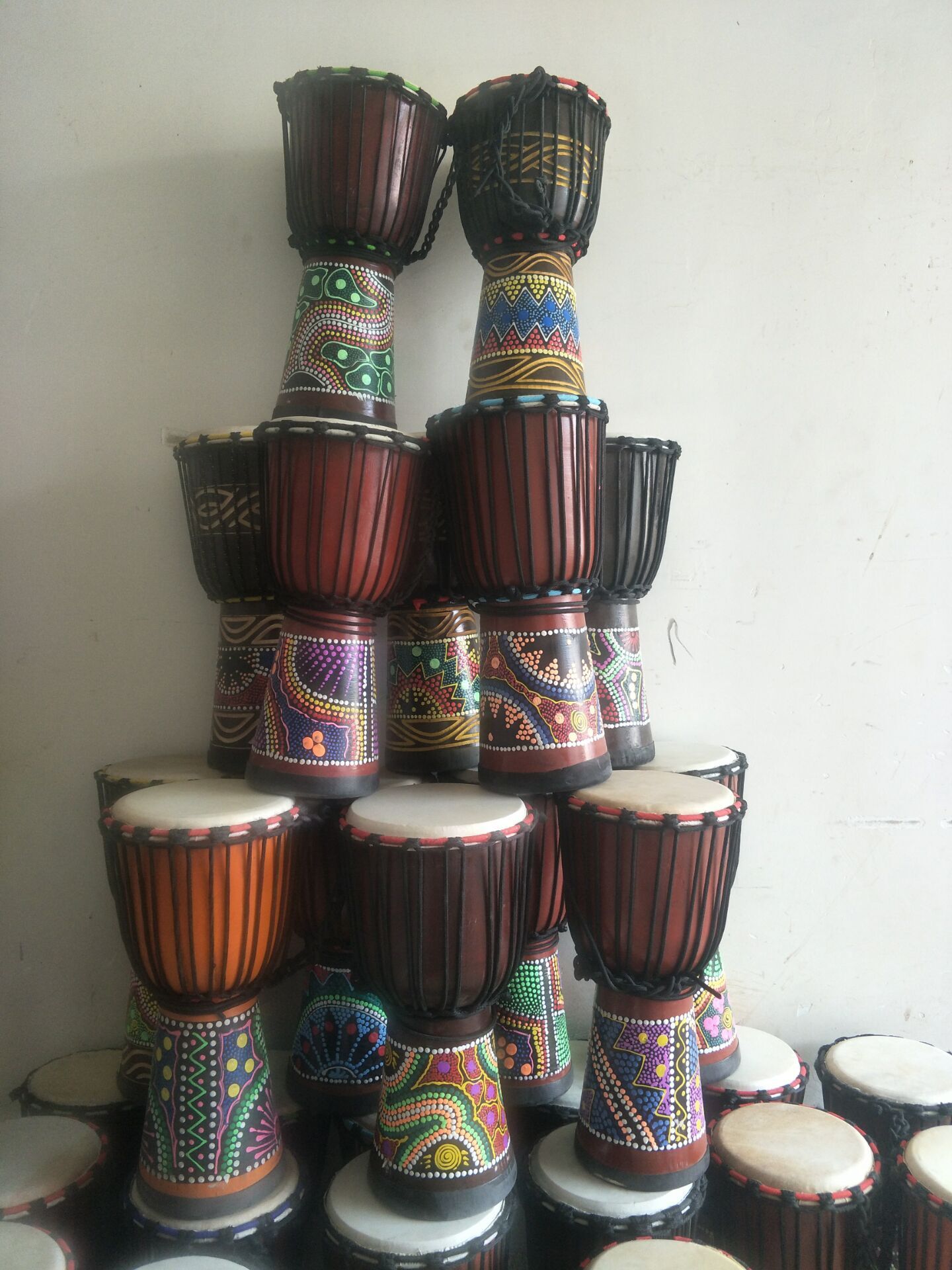 手拍鼓非洲鼓6寸儿童幼儿园初学者7寸成人入门演奏云南鼓