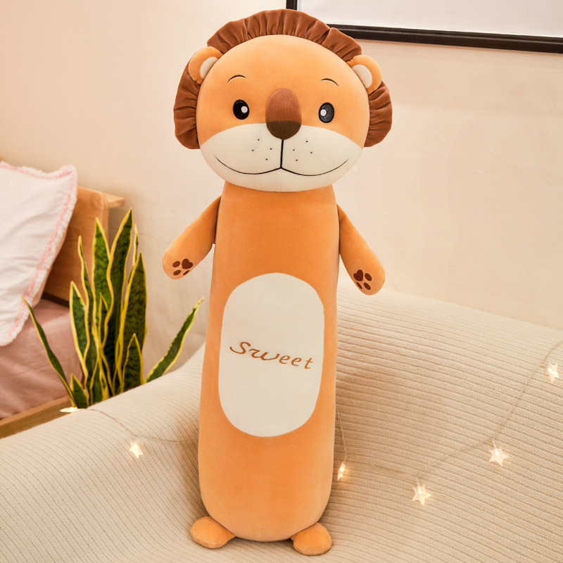 Creative Foreign Trade Cylindrical Sleeping Pillow Animal Doll Rabbit Long Plush Toy Children's Doll Doll Wholesale