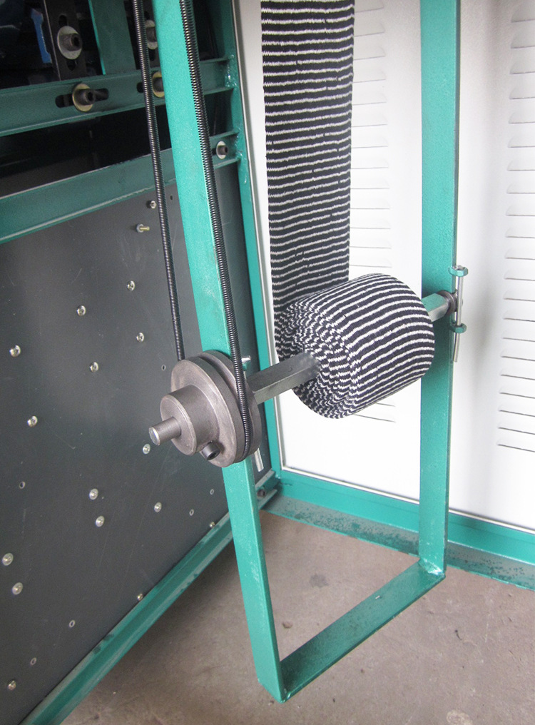 6路173mm口径无缝罗纹袖口机 针织小圆机 针织罗纹机