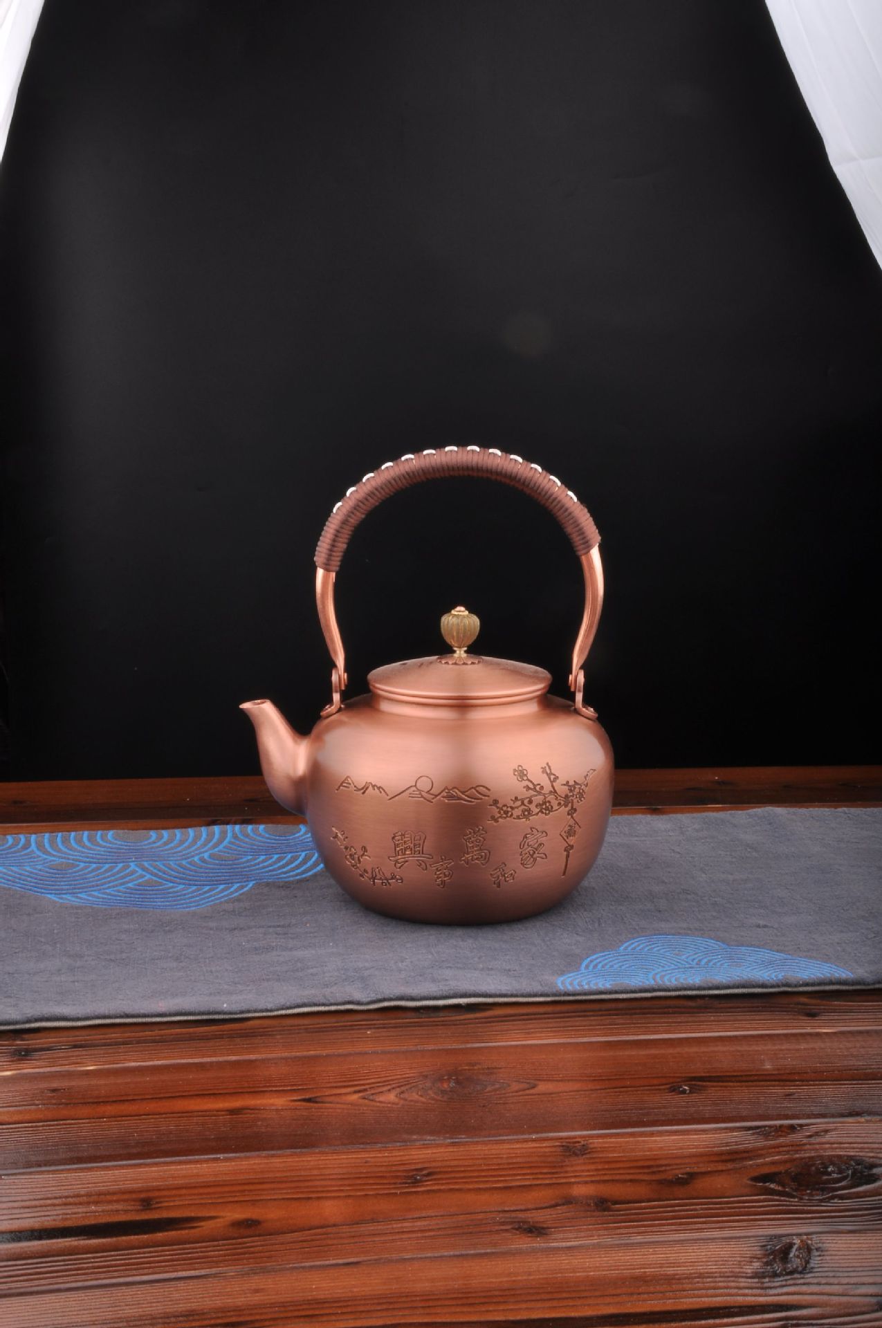 6l养生泡茶铜壶功夫茶具茶壶