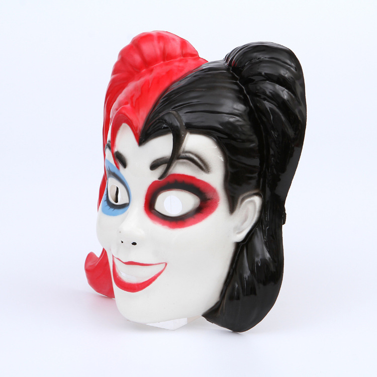 新款万圣节恐怖双面人面具恶搞派对化妆舞会面具现货批发整人面具