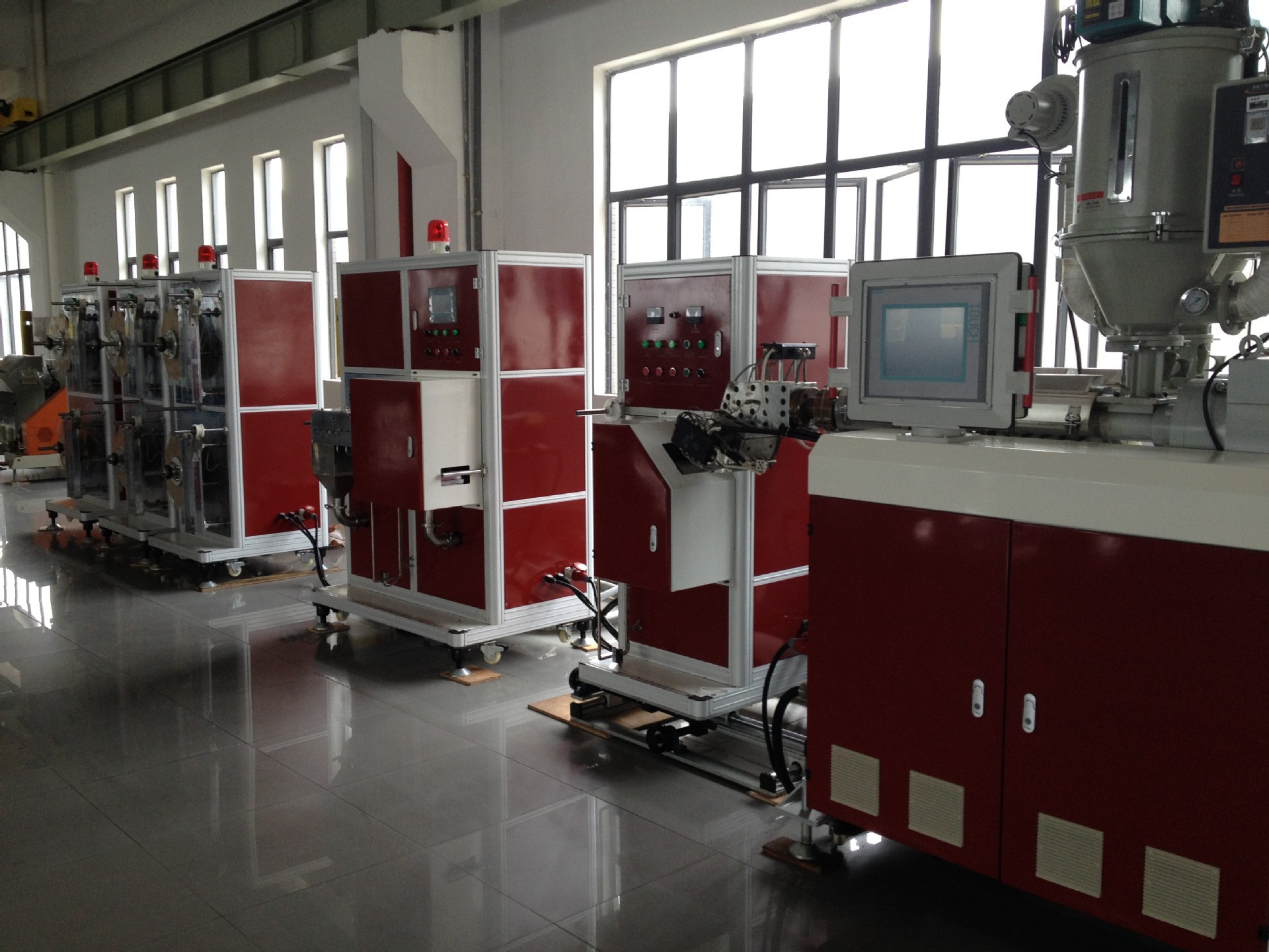 燿安供应 pc ps高速粒子载带成型挤出设备一出九pcps粒子挤出设备