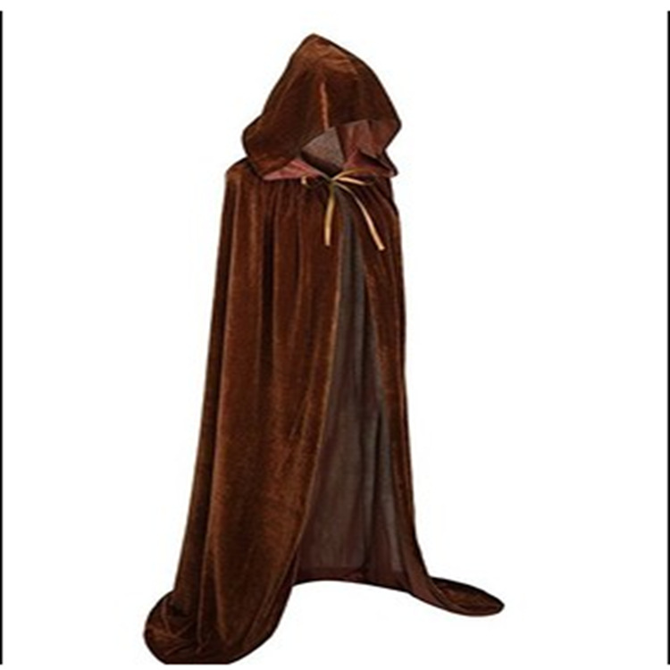 聚吉源cos 万圣节斗篷成人魔法披风红黑恐怖死神吸血鬼巫婆斗篷-阿里