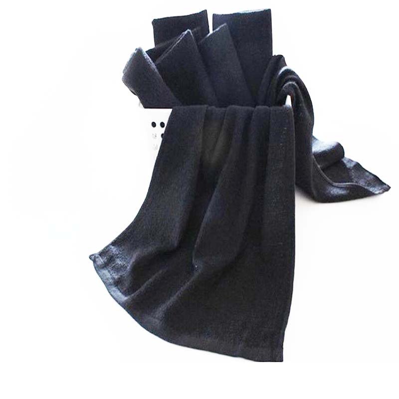 棉质一次性黑色毛巾 家用理发店速干黑色毛巾 儿童成人洗脸毛巾