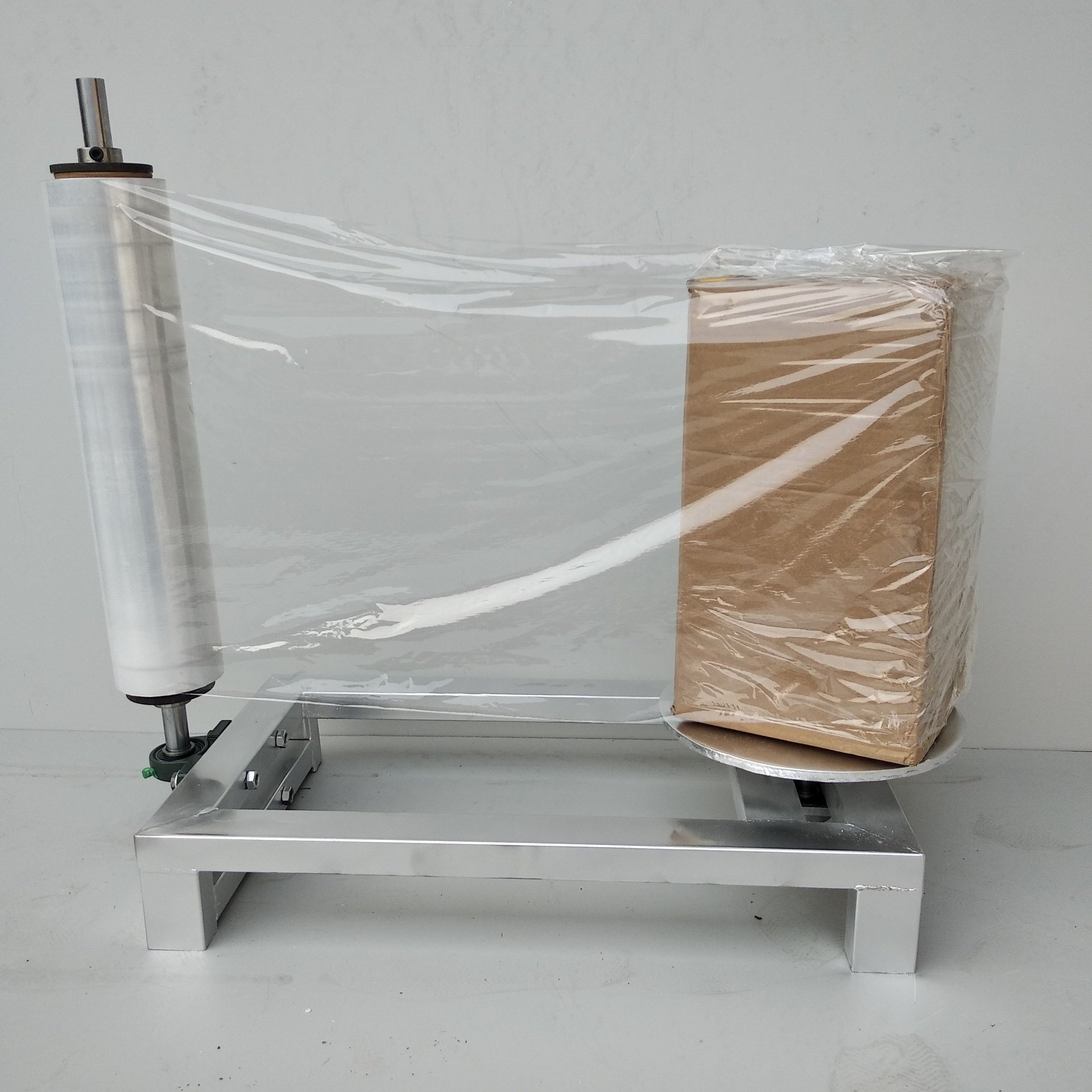 小型 电动 纸箱缠膜机 缠绕膜打包机 托盘 拉伸膜缠绕机 手工