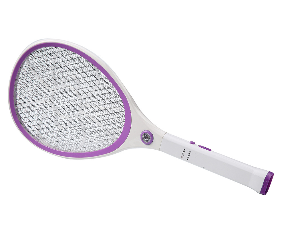 米罗电蚊拍充电式苍蝇拍家用正品电拍打蚊子蝇子蝇拍多功能灭蚊拍