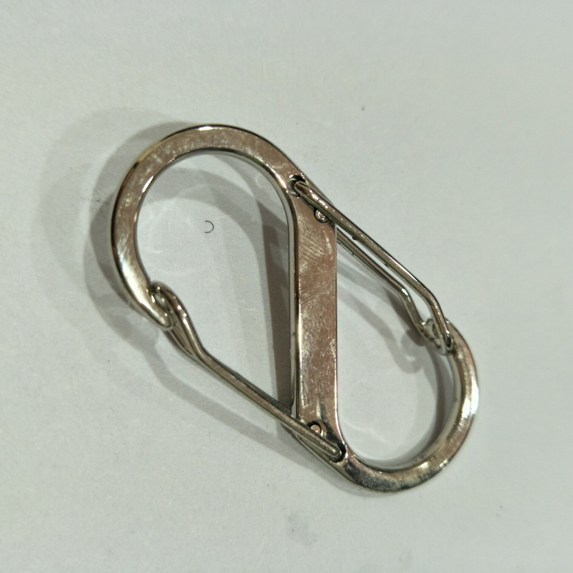 厂家直销户外金属8字扣 不锈钢背包快挂s型钥匙扣 合金登山扣