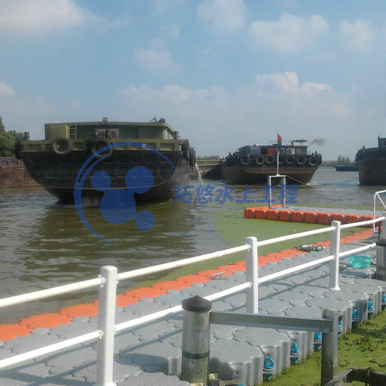浮码头厂家 生产 塑料浮筒码头 旅游码头 游船码头