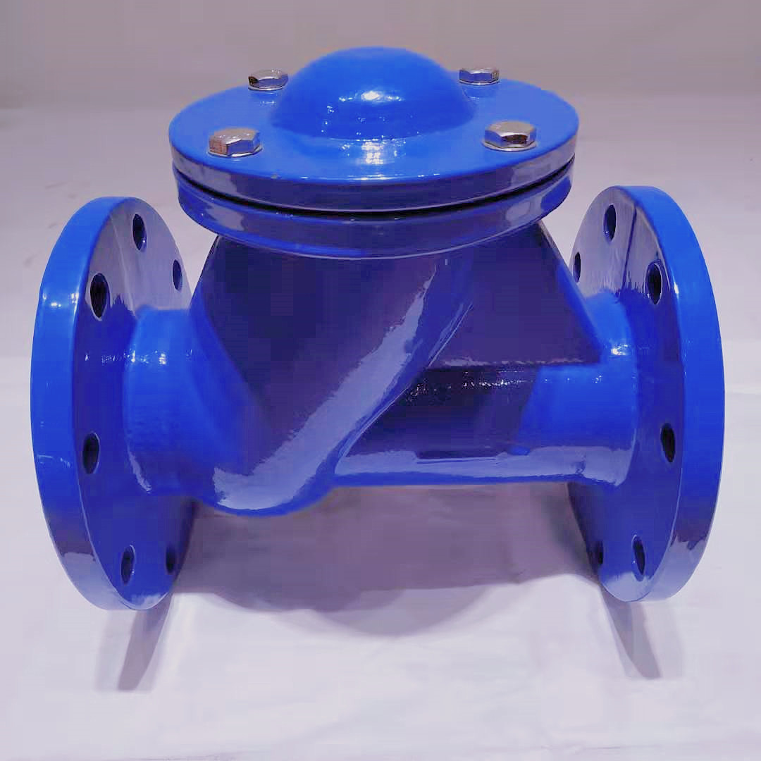 阀门 厂家直销 球型止回阀 hq41x dn50 dn100 污水止回阀 止回阀-阿里