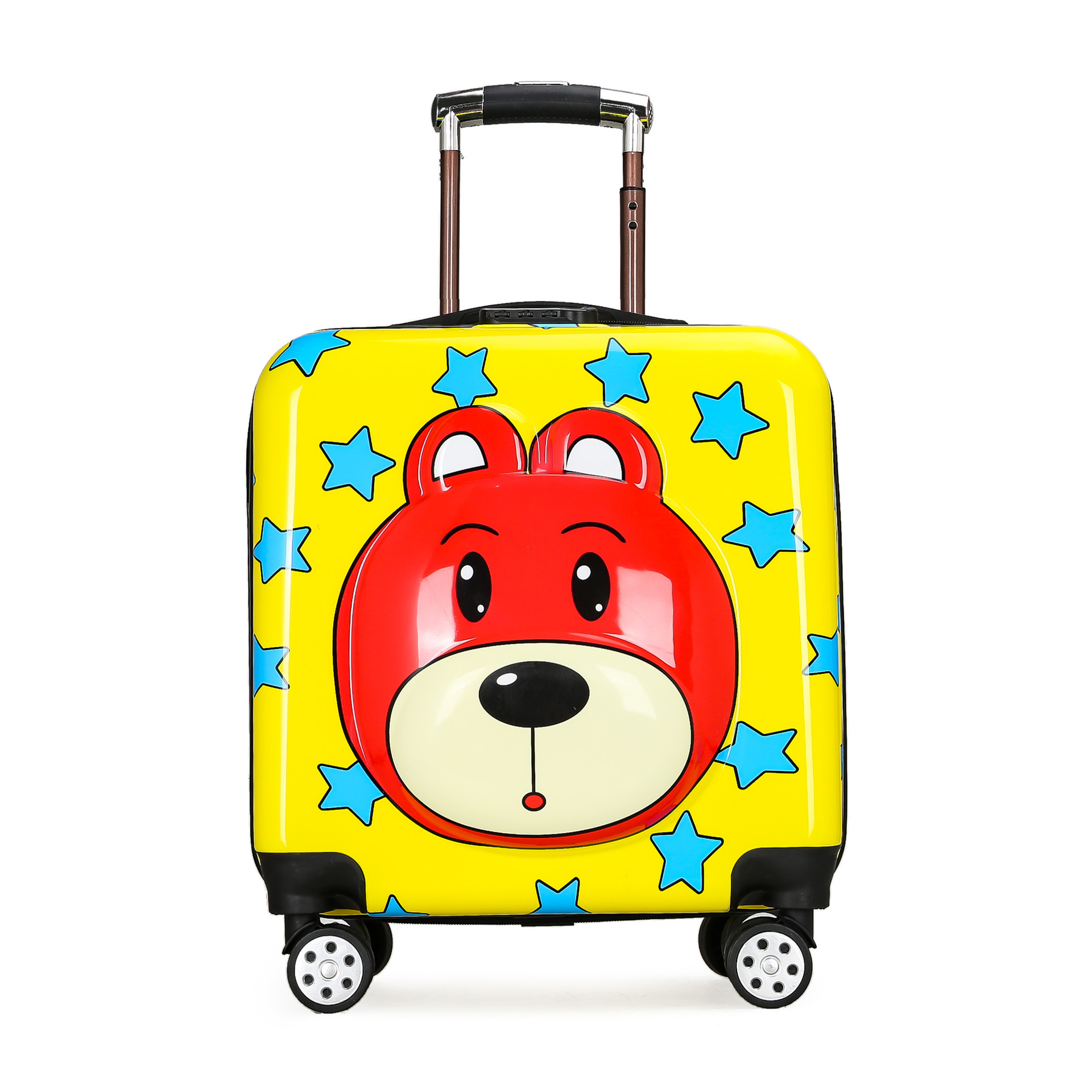 新款小黄鸭儿童拉杆箱18寸卡通童趣可爱学生登机箱卡通行李箱代发
