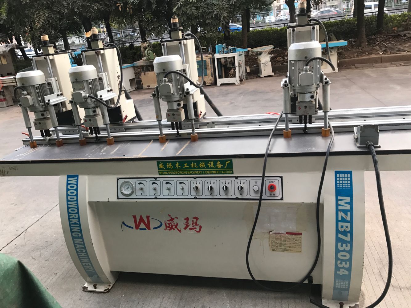 二手刨床/二手300mm双面压刨/二手双面刨/大量回收二手木工机械-报价