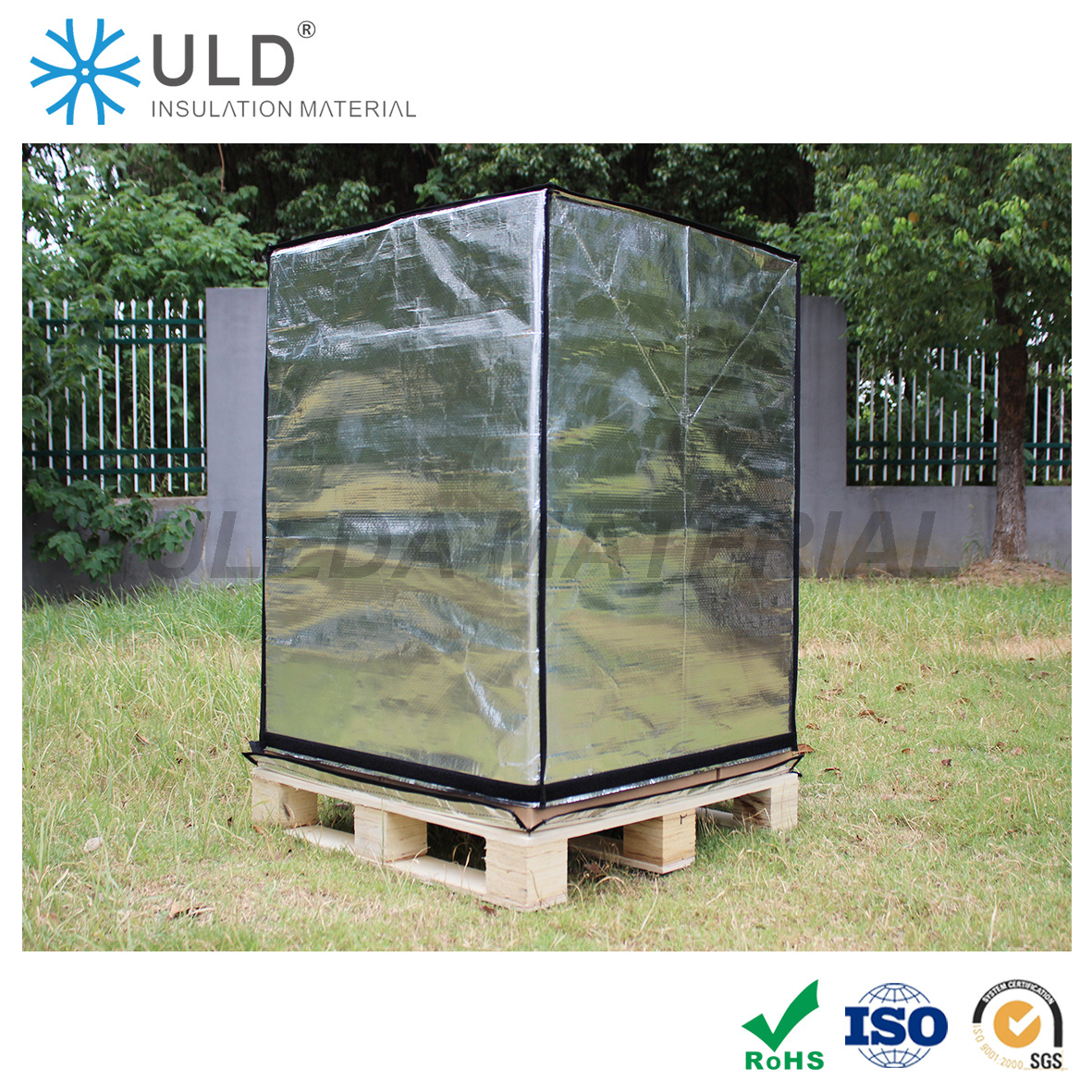 托盘集装箱货柜空运海运隔热防潮保温铝箔袋尺寸可定制