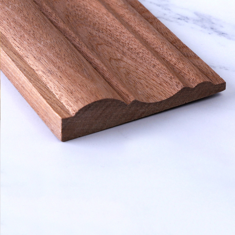 厂家直销沙利比门套线实木门套窗套线条定制木质装饰腰线木线条