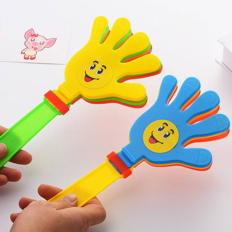 大号拍手器小手拍玩具巴掌拍拍手塑料手掌演唱会拍手拍掌鼓批发