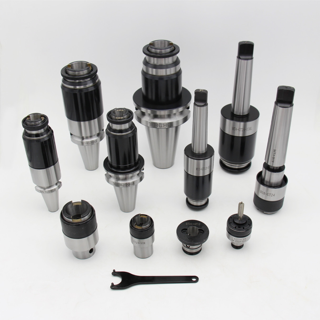 加工中心bt40过载保护伸缩柔性攻丝刀柄攻丝夹头柄体bt50攻牙刀柄