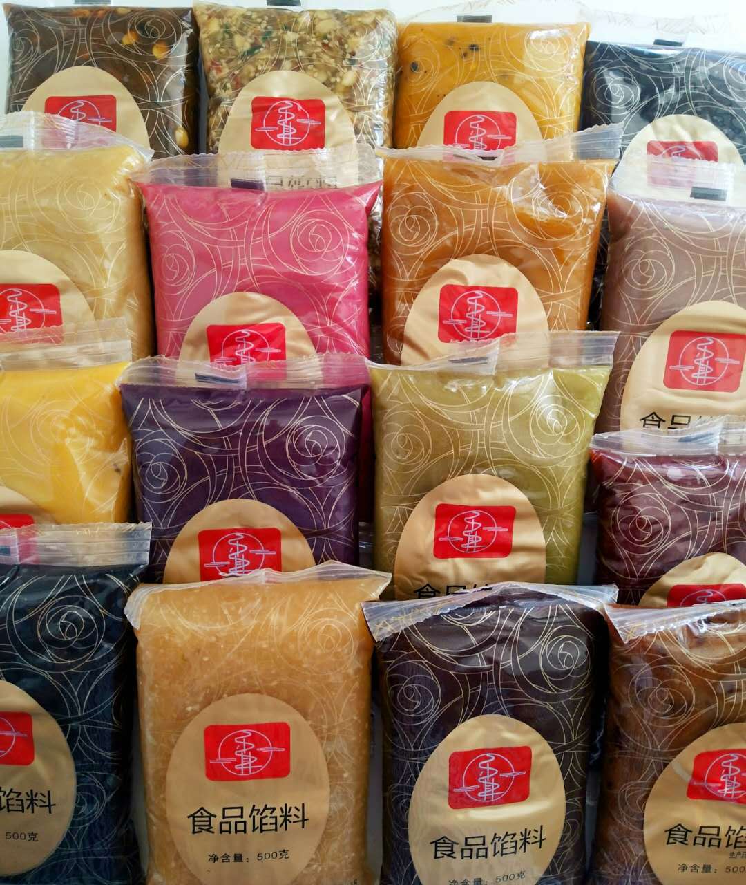 烘焙原料 中秋 月饼馅料 乐其月饼馅 500g/包