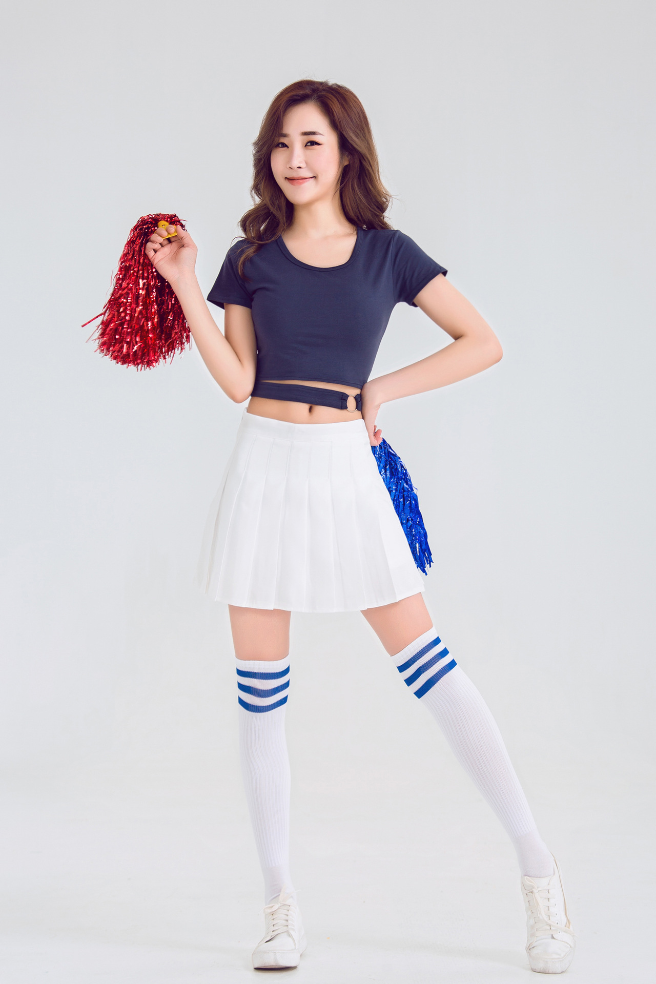 gidle韩国女团同款演出服跳舞服套装少女时代拉拉队啦啦操舞台装