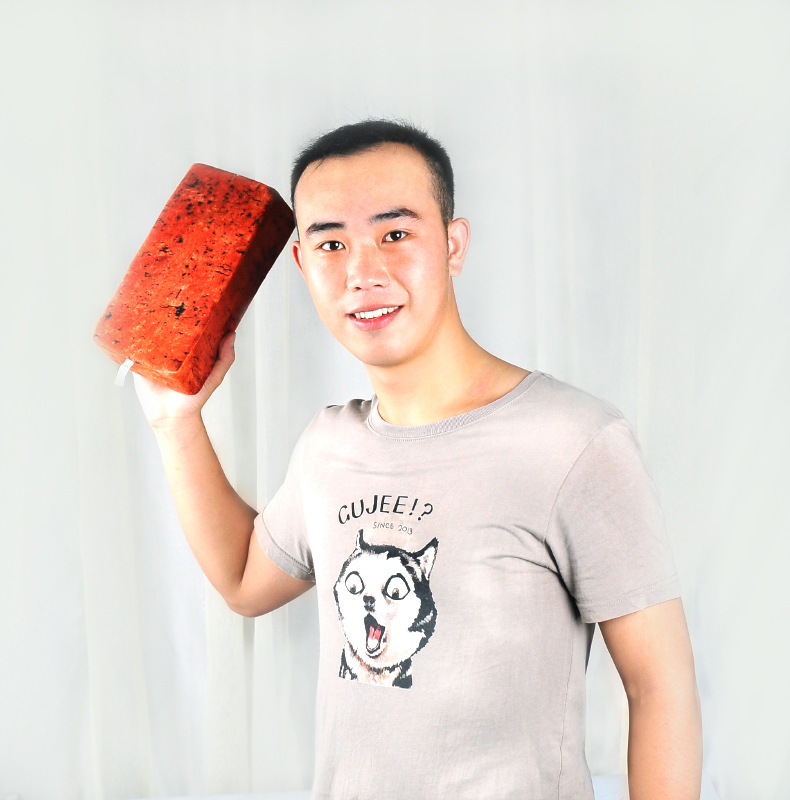 创意搞笑仿真游戏板砖高密度泡沫砖头结婚庆用品接亲整蛊游戏道具