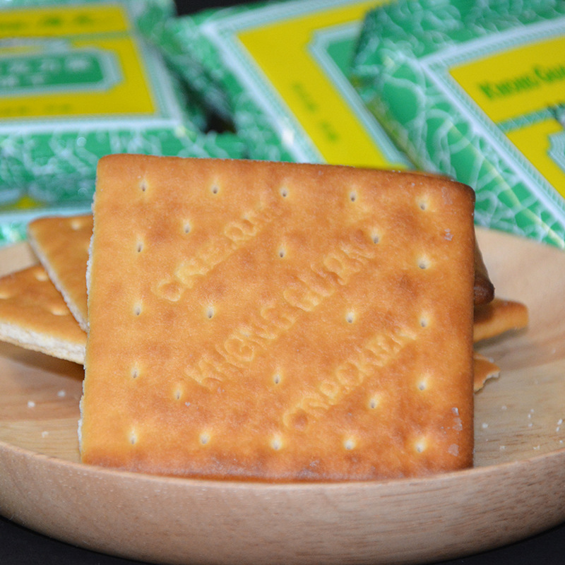 康元饼干 家庭克力架饼干640g/袋 家庭装休闲零食饼干
